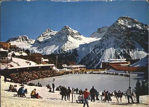 Inner Arosa Eisbahn Wintersportplatz / Innerarosa /Bz. Plessur
