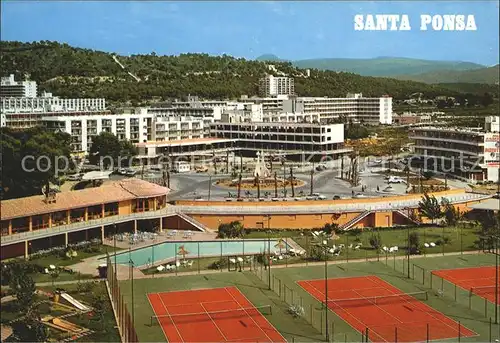 Santa Ponsa Mallorca Islas Baleares Hotels Tennis Swimming Pool Kat. Calvia