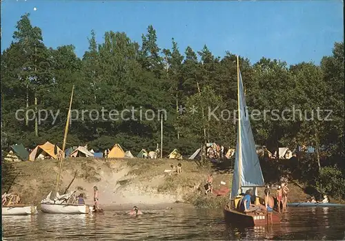 Polen Camping am See Kat. Polen