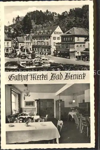 Bad Berneck Gasthaus Merkel Kat. Bad Berneck Fichtelgebirge