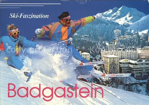 Badgastein Skifaszination Teilansicht Kat. Bad Gastein