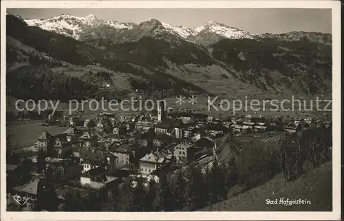 Bad Hofgastein Panorama Kat. Bad Hofgastein