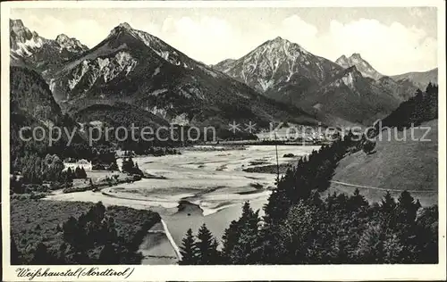 Weisshaus Tirol Weisshaustal Panorama Kat. Oesterreich