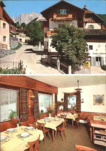 Tiers Dolomiten Pension Paula Gastraum Kat. Italien