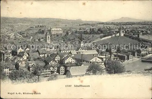 Schaffhausen SH Parite am Rhein Kat. Schaffhausen