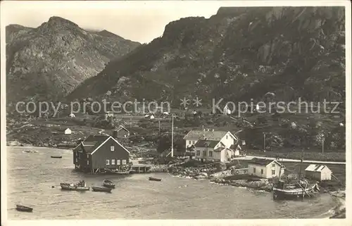 Digermulen Lofoten Hafenpartie