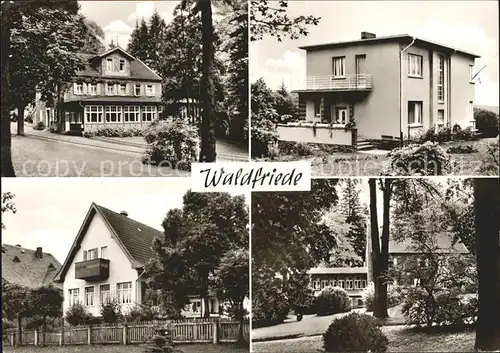 Waldfriede Bad Sobernheim Wald und Berghotel Waldfriede Teilansichten / Bad Sobernheim /Bad Kreuznach LKR