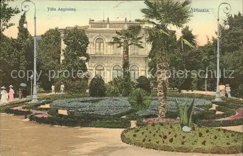 Abbazia Istrien Villa Angiolina mit Park / Seebad Kvarner Bucht /Primorje Gorski kotar