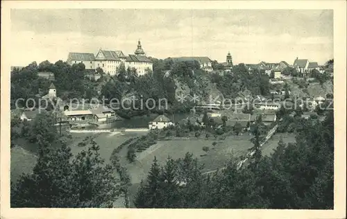 Bechyne Stadtansicht Kat. Tschechische Republik