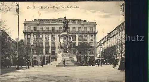 Lisboa Praca Luiz de Camoes Kat. Portugal