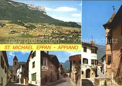 Eppan Suedtirol Panoramico San Michele Appiano Vicoli Romantici Kat. Italien