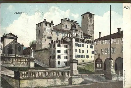 Feltre ll Castello Kat. Italien