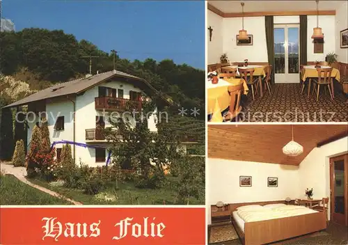 St Pauls Haus Folie Gaststube Zimmer Kat. Bozen Suedtirol