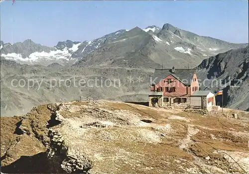 Hagenerhuette mit Ankogelgruppe Kat. Oesterreich