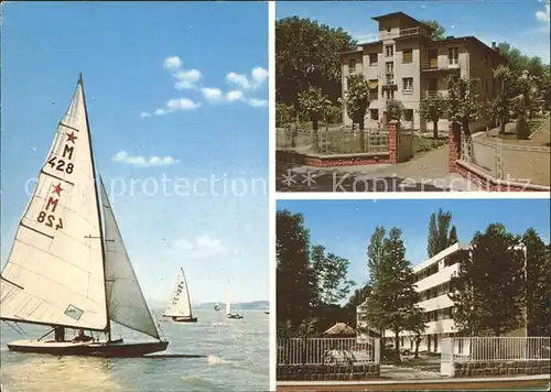 Balaton Plattensee Segelpartie Hotels Kat. Ungarn