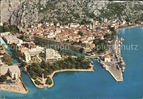 Kotor Montenegro Fliegeraufnahme Kat. Montenegro