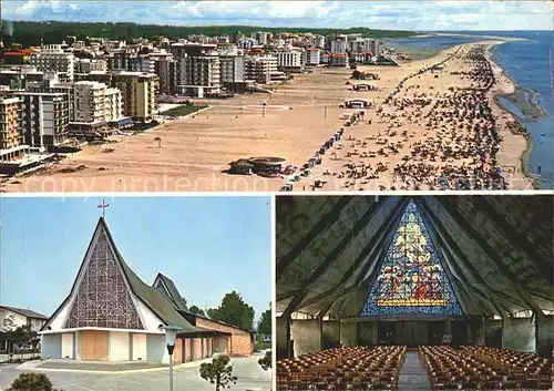 Bibione Strand Hotels Chiesa parrochiale S Maria Assunta Kat. Italien