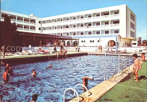 Hammamet Hotel Les Colombes Swimmingpool Kat. Tunesien