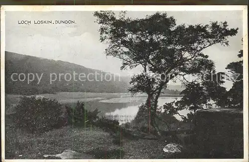 Dunoon Loch Loskin Kat. Argyll