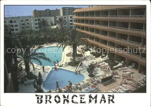 Playa del Ingles Gran Canaria Apartamentos Broncemar Swimming Pool Kat. San Bartolome de Tirajana