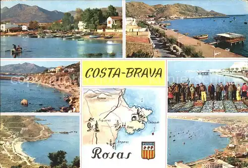 Rosas Costa Brava Cataluna Fischerort Kat. Alt Emporda