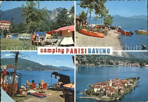Baveno Camping Parisi Insel Kat. Lago Maggiore