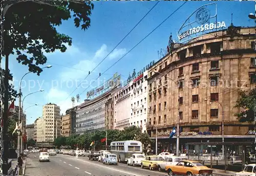 Beograd Belgrad Terazije Kat. Serbien