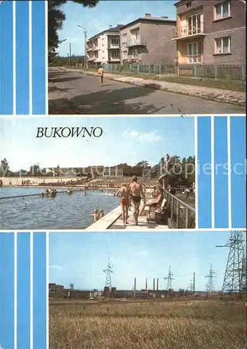 Bukowno Strassenpartie Schwimmbad