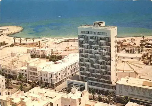 Sousse Avenue Bourguiba et le Sousse Palace Plage vue aerienne Kat. Tunesien