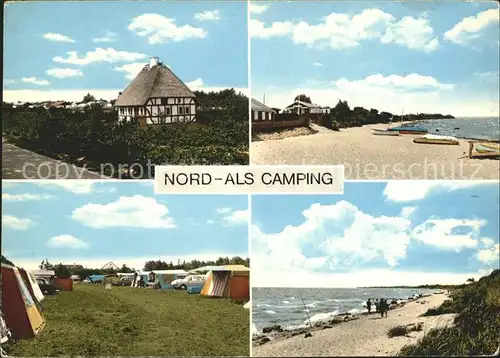 Nordborg Nord Als Camping Strand Kat. Daenemark