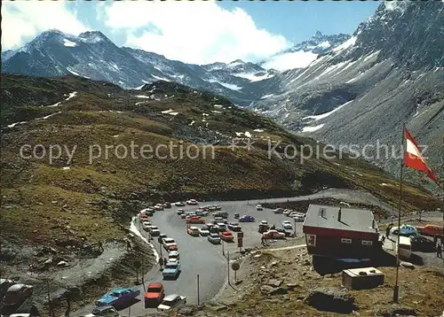 Timmelsjoch Rasthaus Passo del Rombo Gebirgspass oetztal Kat. Oesterreich