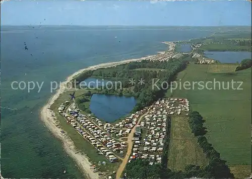 Lehmberg Ostsee Campingplatz Fliegeraufnahme