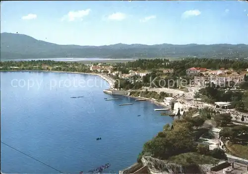 Corfu Korfu Panorama Kueste Kat. Griechenland