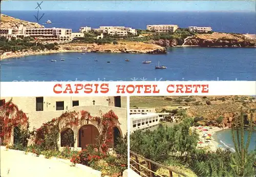 Crete Kreta Capsis Hotel Panorama Swimmingpool Kat. Insel Kreta