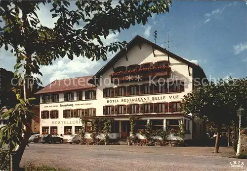 Obersteigen Hotel Restaurant Belle Vue Kat. Engenthal Wangenbourg