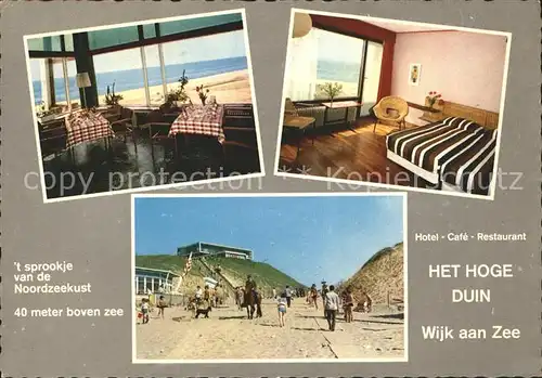 Wijk aan Zee Hotel Restaurant Het Hoge Duin Kat. Niederlande