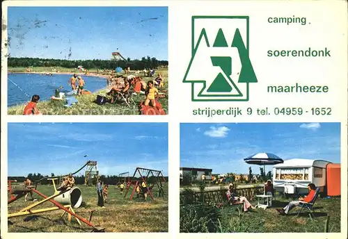 Maarheeze Camping en Restaurant Soerendonk Schwimmbad Kinderspielplatz Kat. Maarheeze