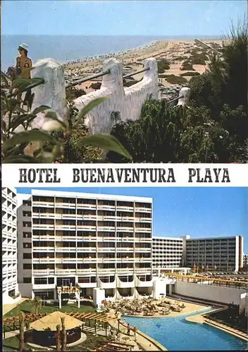 Playa del Ingles Gran Canaria Hotel Buenaventura Playa Swimming Pool Kat. San Bartolome de Tirajana