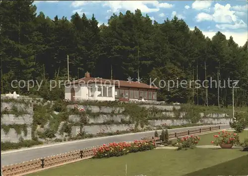 Glashuette Schieder Brunnenhaus Verkehrsbuero Heilklimatischer Kurort Kat. Schieder Glashuette