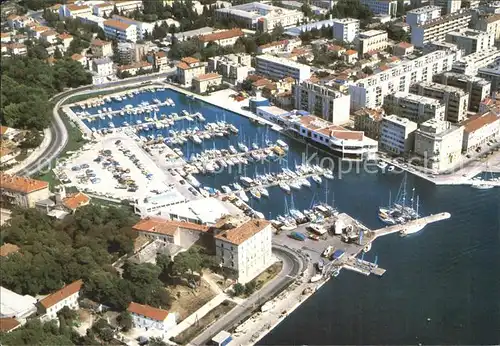 Zadar Zadra Zara Hafen Fliegeraufnahme Kat. Kroatien