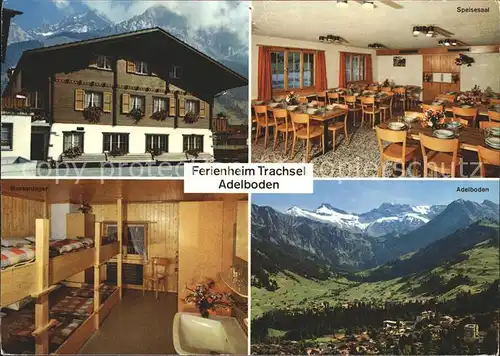 Adelboden Ferienheim Trachsel Alpenpanorama Kat. Adelboden