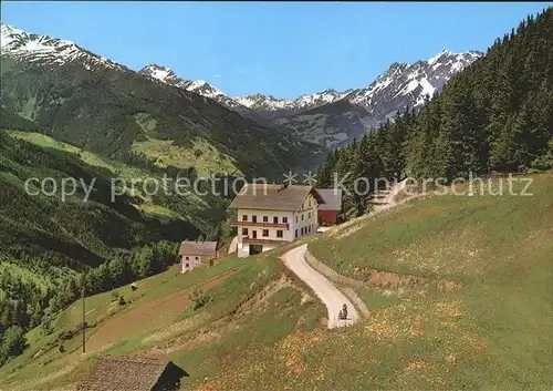 Puschlin Gasthof Pension Alpenrose mit Hohem Riffler Parseierspitze