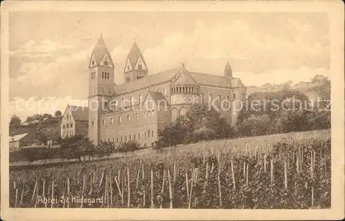 Eibingen Abtei St Hildegard Weinberg Kat. Ruedesheim Rhein