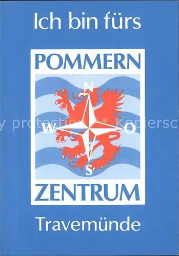 Travemuende Ostseebad Werbeplakat Pommern Zentrum Kat. Luebeck