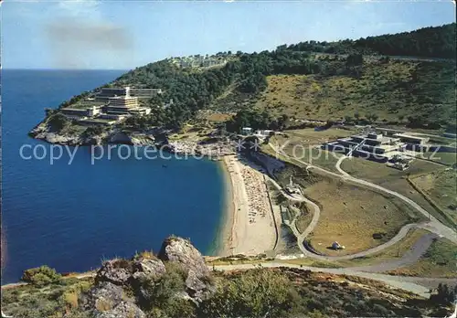 Vieste Foggia Albergo del Faro Pugnochiuso Fliegeraufnahme Kat. Foggia