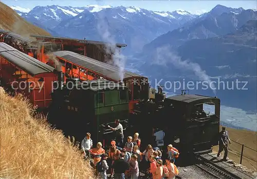 Brienz Rothornbahn Brienz am See  Kat. Eisenbahn