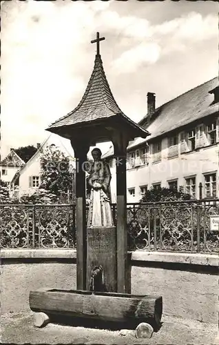 Neustadt Donaueschingen Kapuziner Brunnen Kat. Donaueschingen