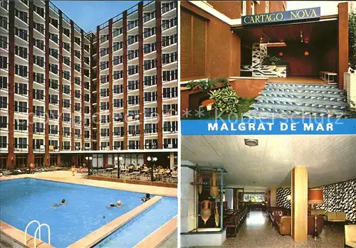 Malgrat de Mar Hotel Cartago Nova Kat. Malgrat de Mar