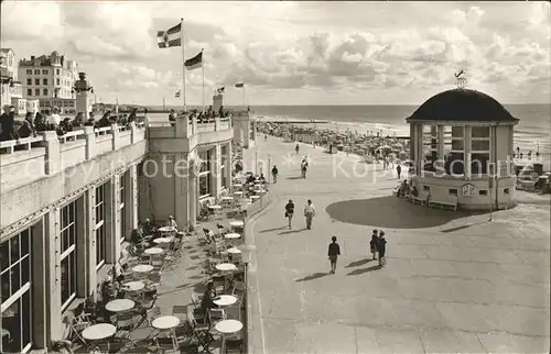 Borkum Nordseebad Kurpromenade