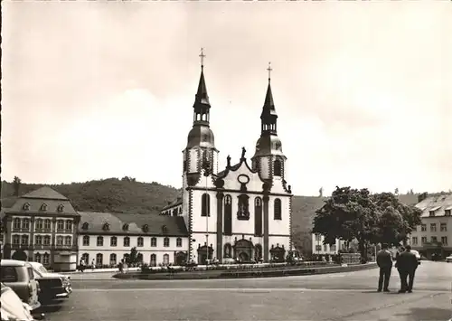 Pruem Eifel Basilika mit ehemaliger Abtei Kat. Pruem